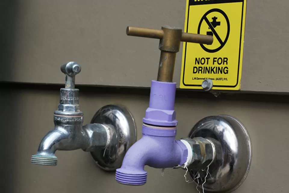 recycled greywater